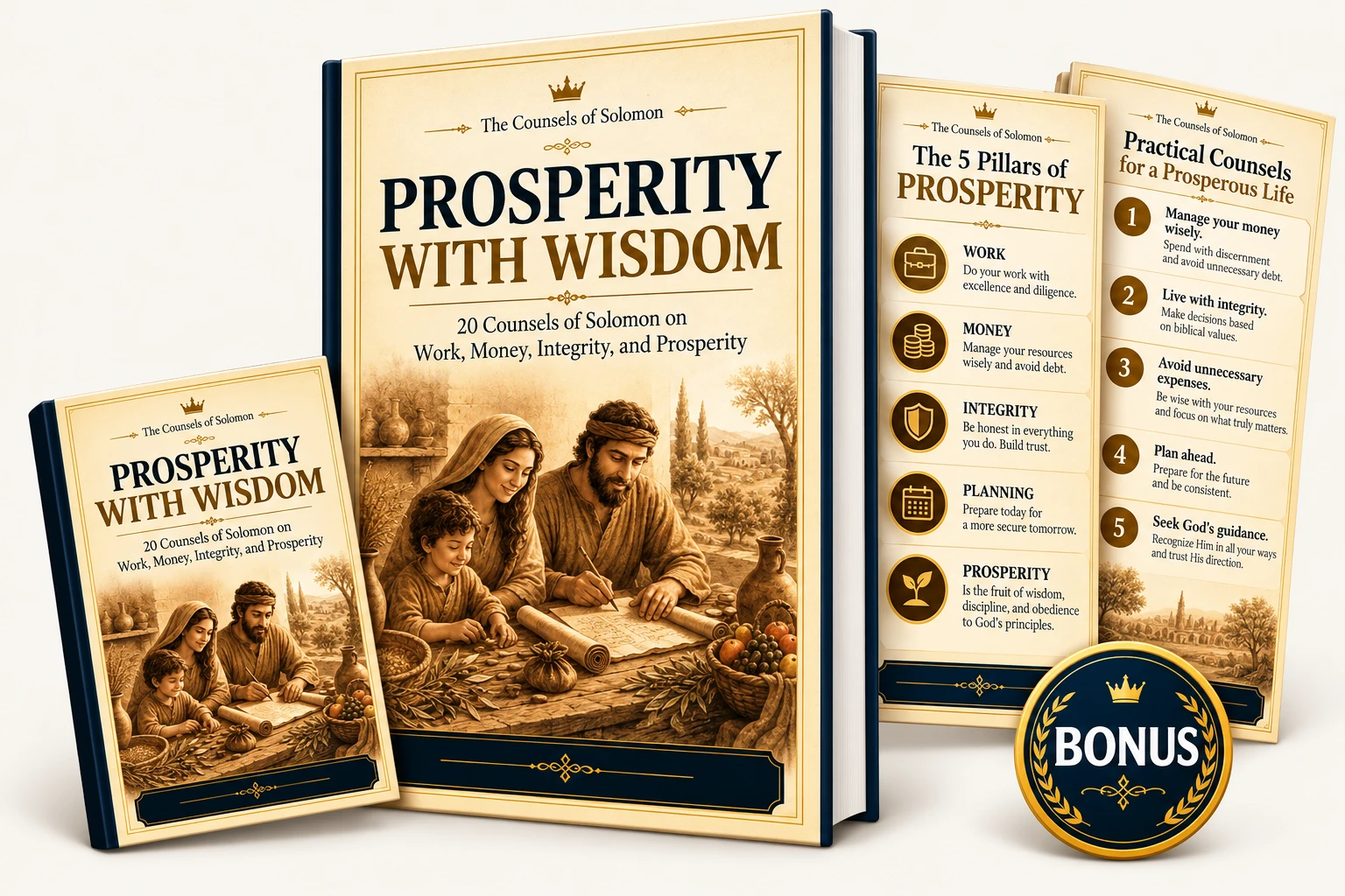 Prosperity with Wisdom bonus book