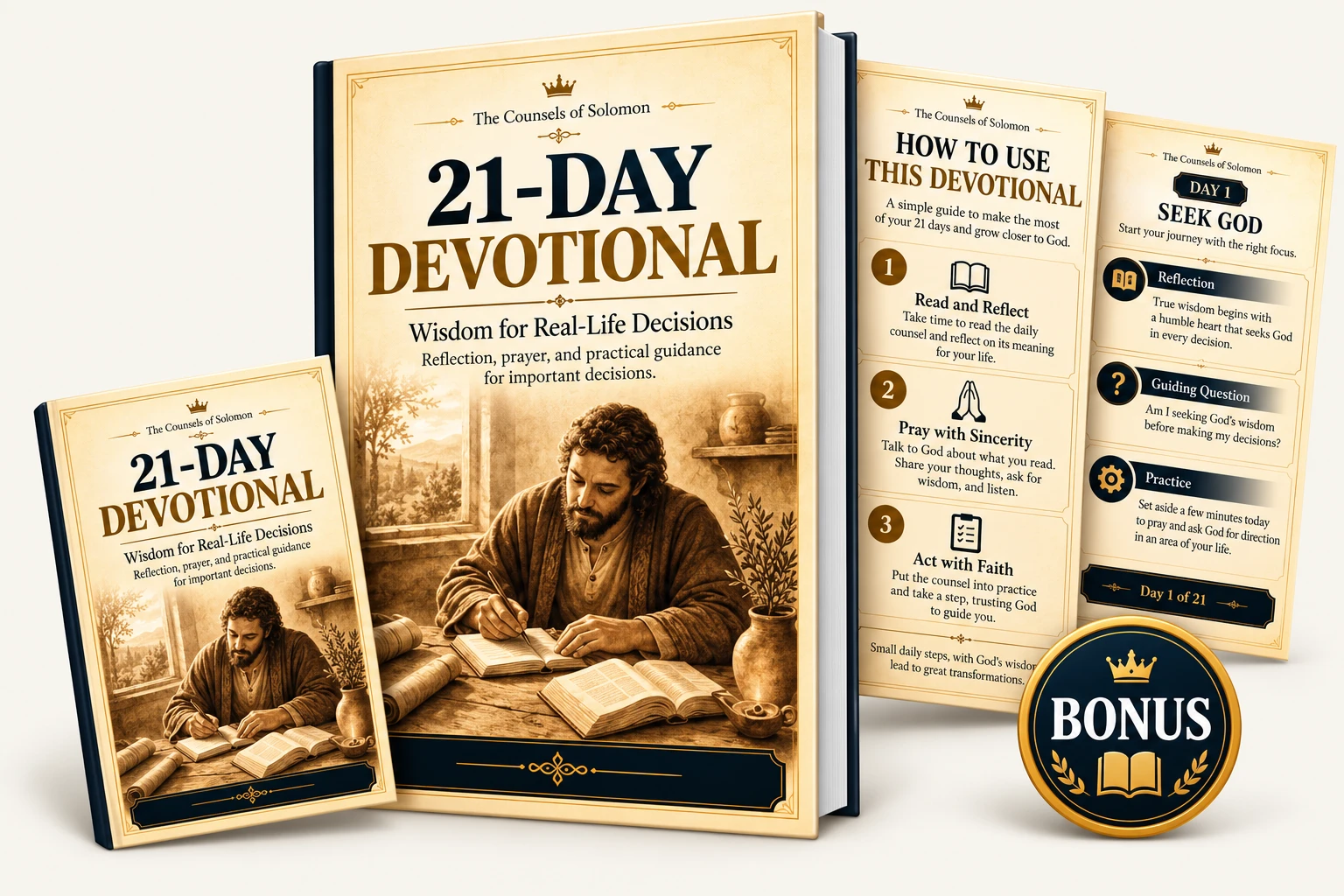 21-Day Devotional bonus book